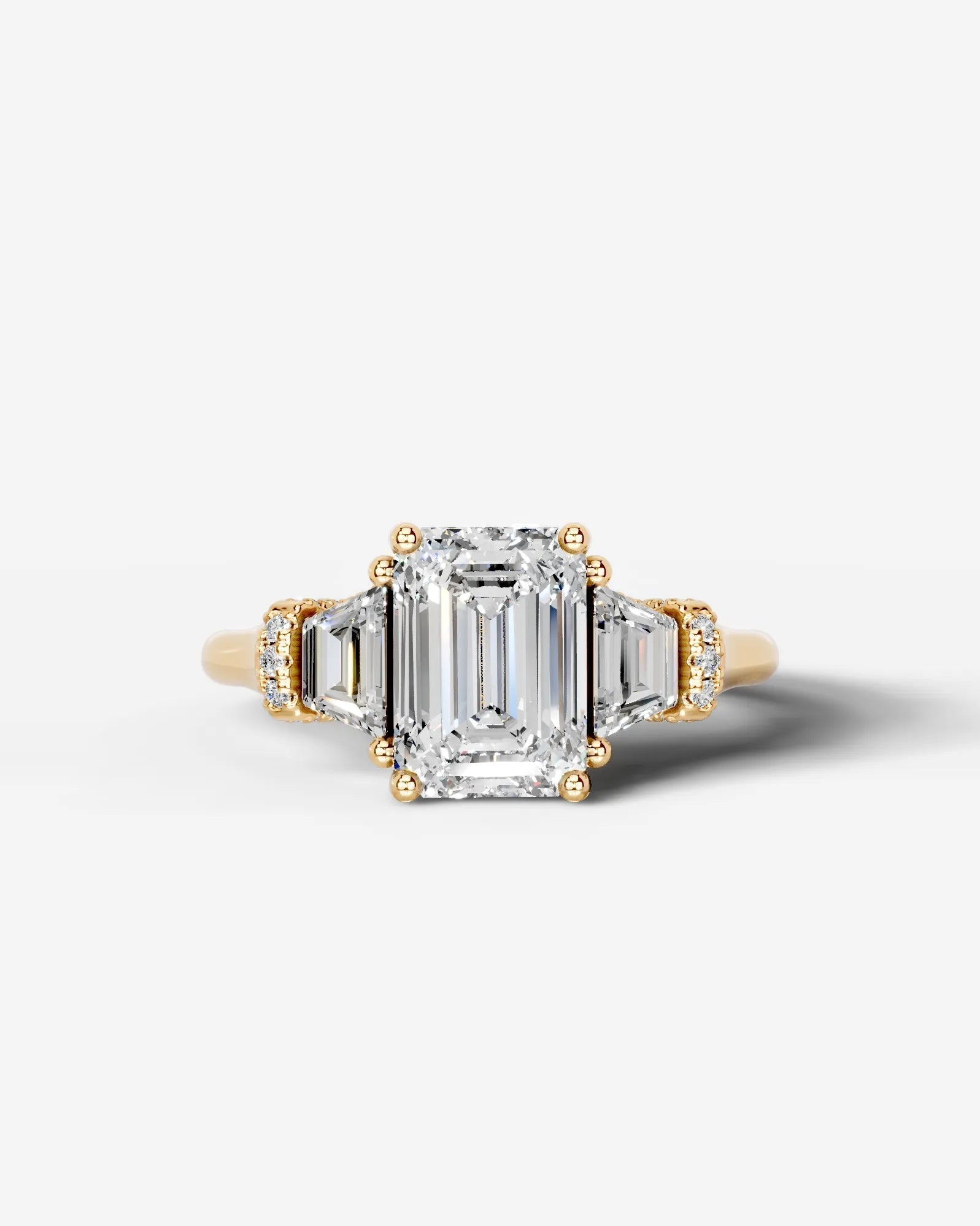 Marquise Solitaire With Tulip Prongs Lab Grown Diamond Engagement Ring